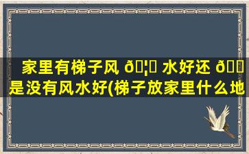 家里有梯子风 🦉 水好还 🐠 是没有风水好(梯子放家里什么地方好风水)